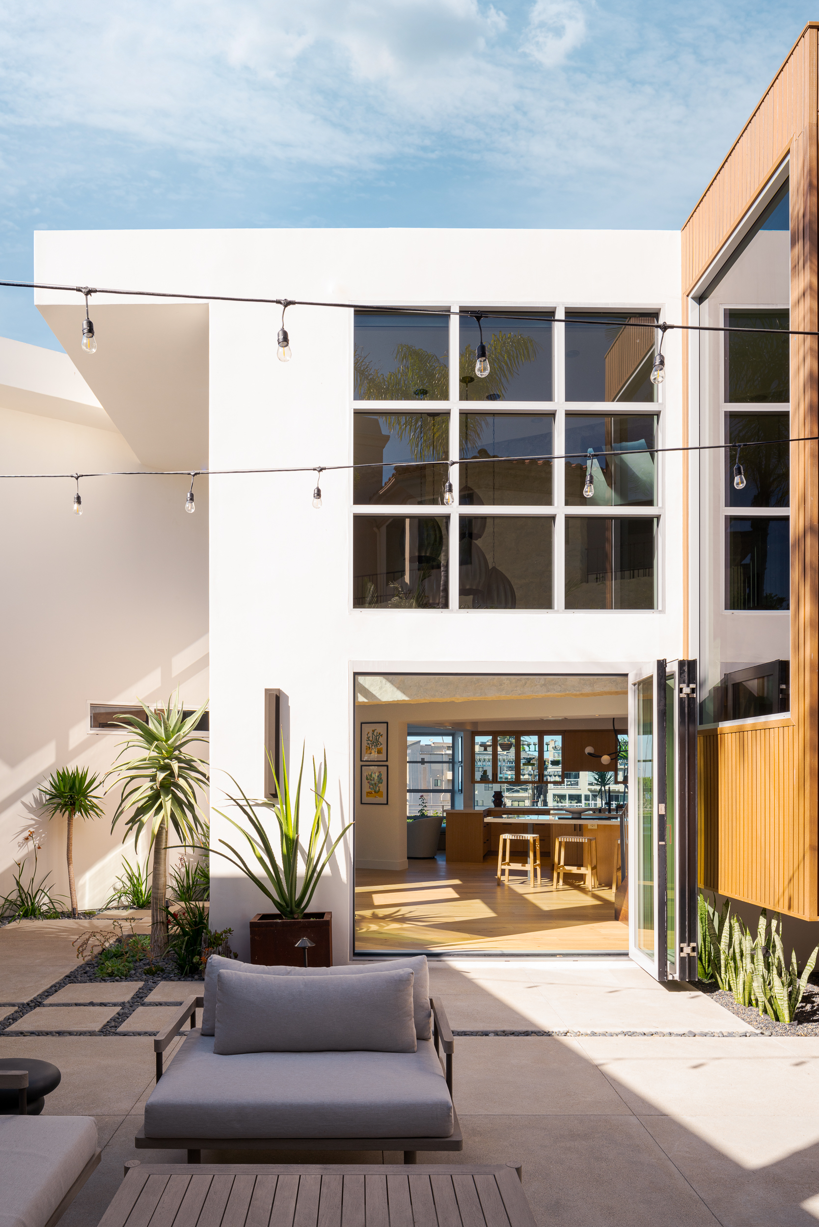 Rear patio daytime